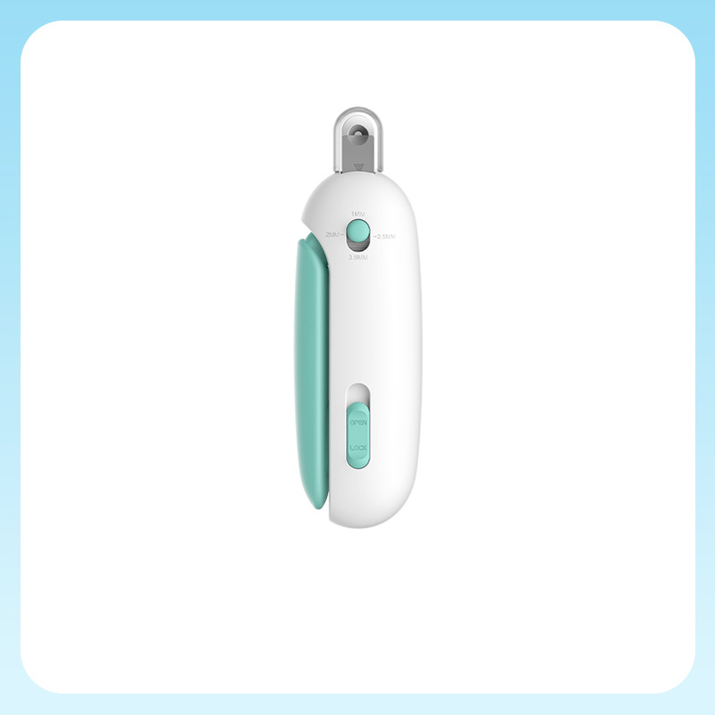 Cat Nail Clipper | Cat Nail Trimmer with Clipping Debris Storage, Adjustable Sizes, Hidden Nail File, Round Hole Blade for Injury-Free Grooming Tool for Pets