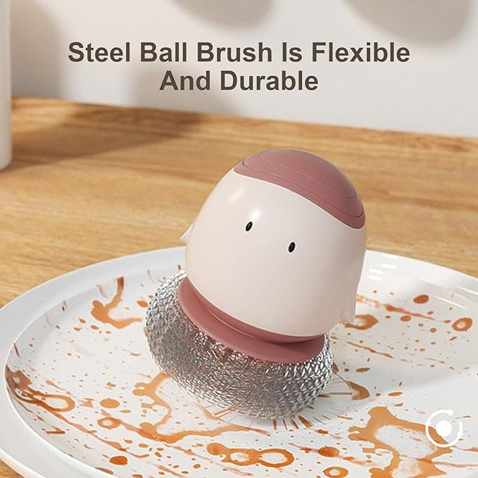 β° Super Discount π  Automatic liquid filling dishwashing brush