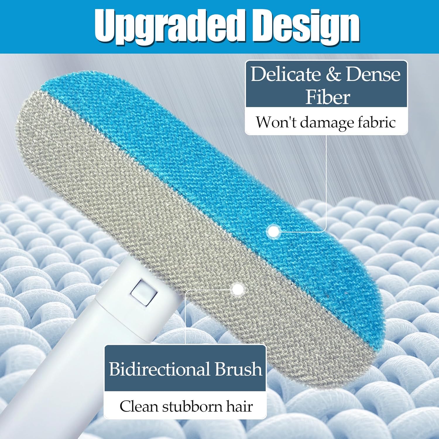 4-in-1 Multifunctional Pet Hair Removal Tool for Furniture, Couch, Carpet, and Windows, Reusable and Washable