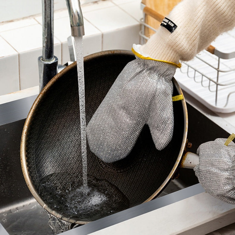 π₯ Hot Sale π₯ Steel wire dishwashing gloves