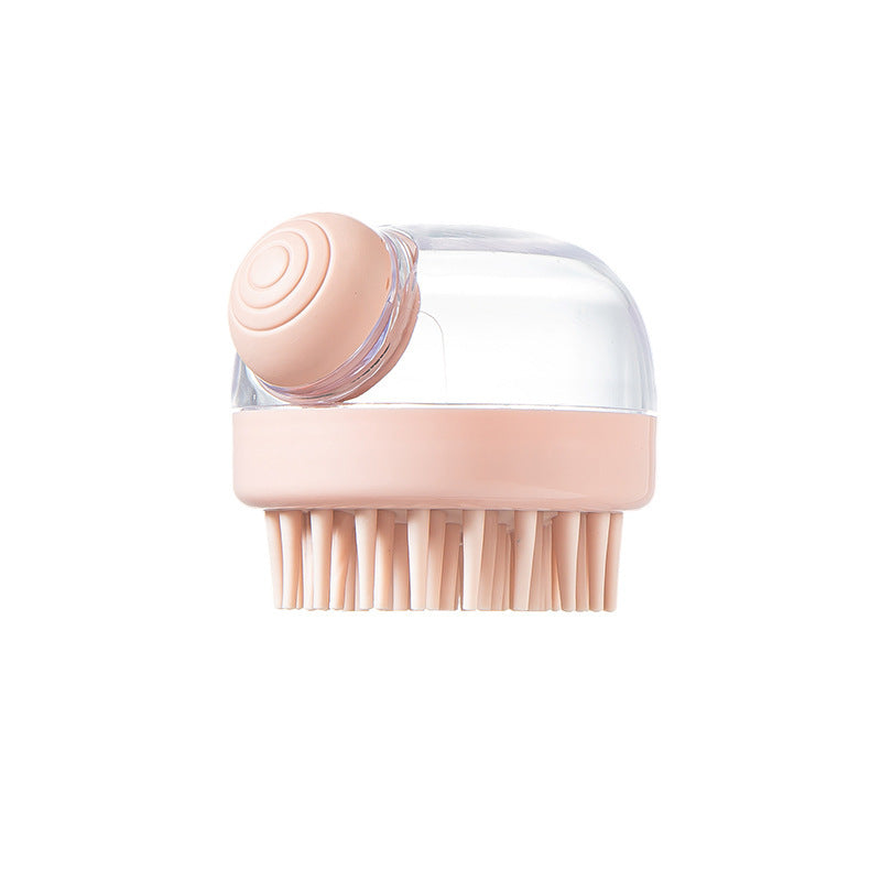 Hair Washing Artifact with Liquid Silicone Massage Brush