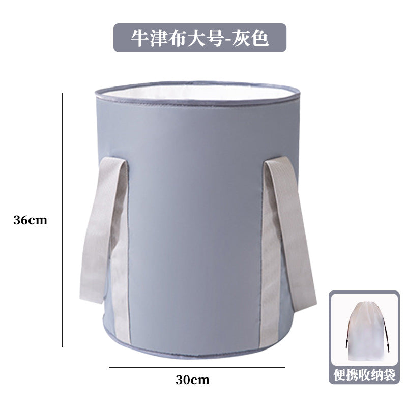 Portable Foot Bath Bucket, Elevated Above The Calf, Five-Layer Insulated Foot Bag, Travel Foldable Foot Basin, Foot Bath Artifact