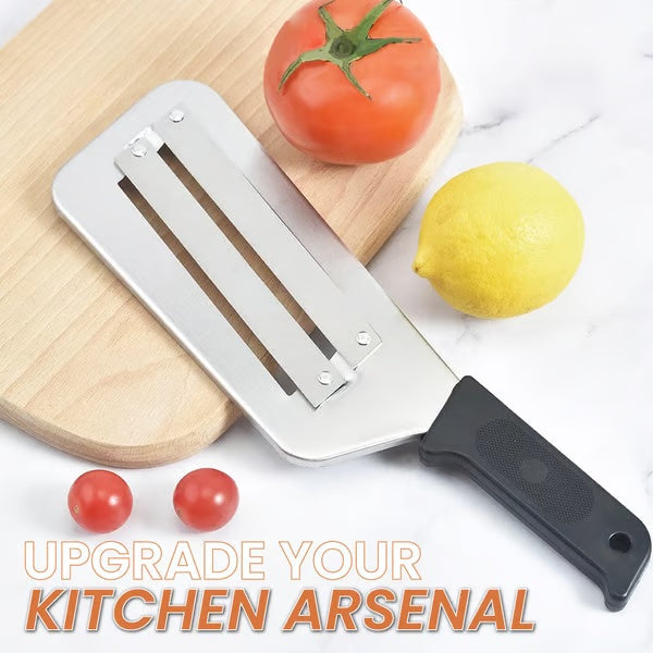 π₯ Hot Sale π Stainless Steel Double-layer Slicer