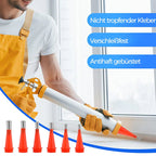 A set of one-piece stainless steel nozzles