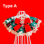 🎄Christmas Collar- Festive Lace Ruffle Scarf for Dogs and Cats