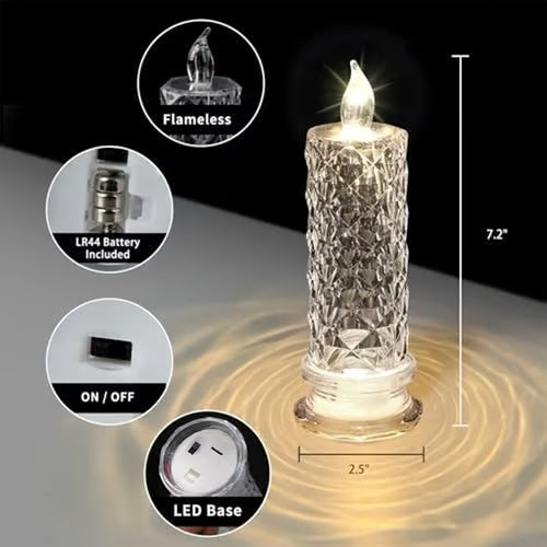 🎁 Holiday Special 🔥 Flameless LED Candles