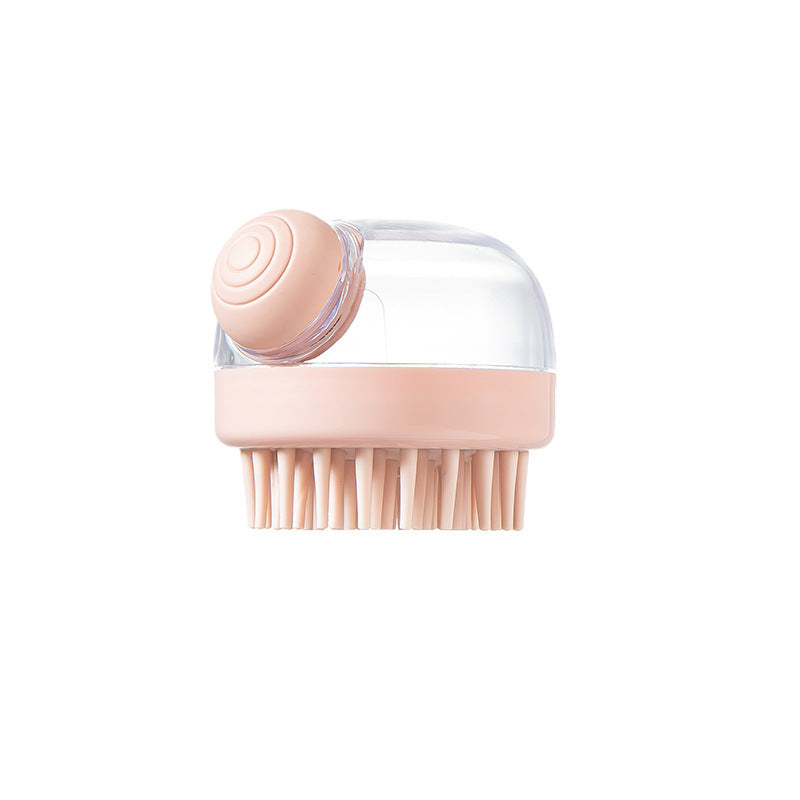 Hair Washing Artifact with Liquid Silicone Massage Brush