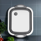 💥 New for 2025 🔄 Folding Cutting Board · Multifunctional Vegetable Drain