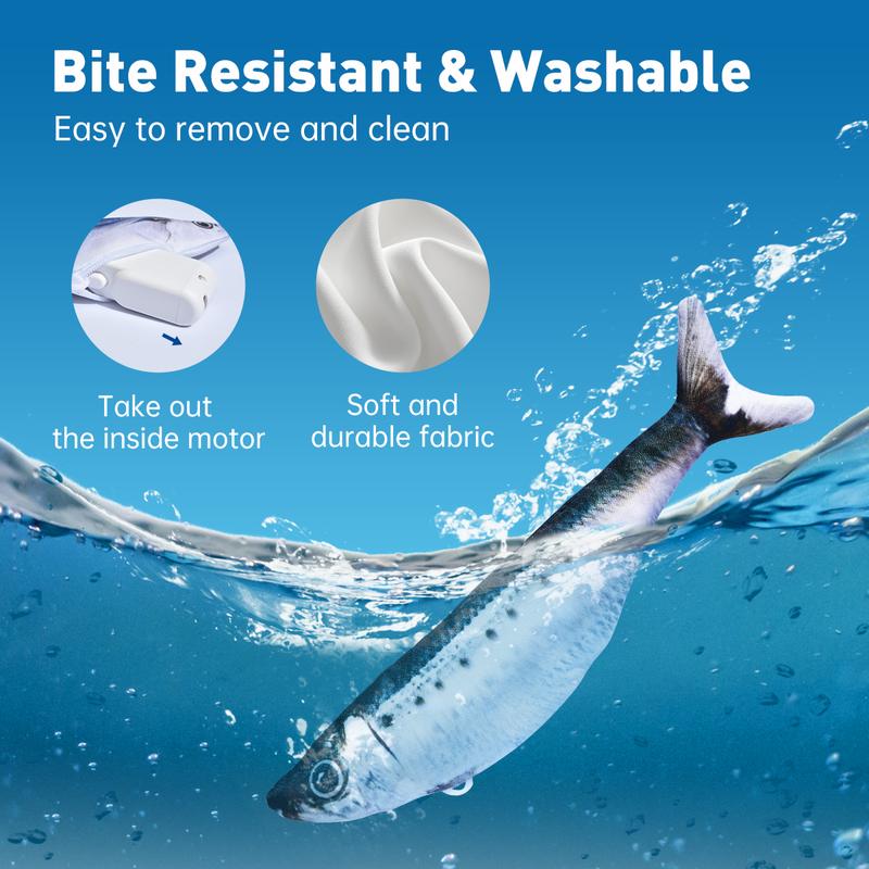 🐟Realistic Flopping Fish Cat Toys