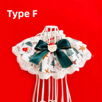 🎄Christmas Collar- Festive Lace Ruffle Scarf for Dogs and Cats