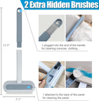 4-in-1 Multifunctional Pet Hair Removal Tool for Furniture, Couch, Carpet, and Windows, Reusable and Washable