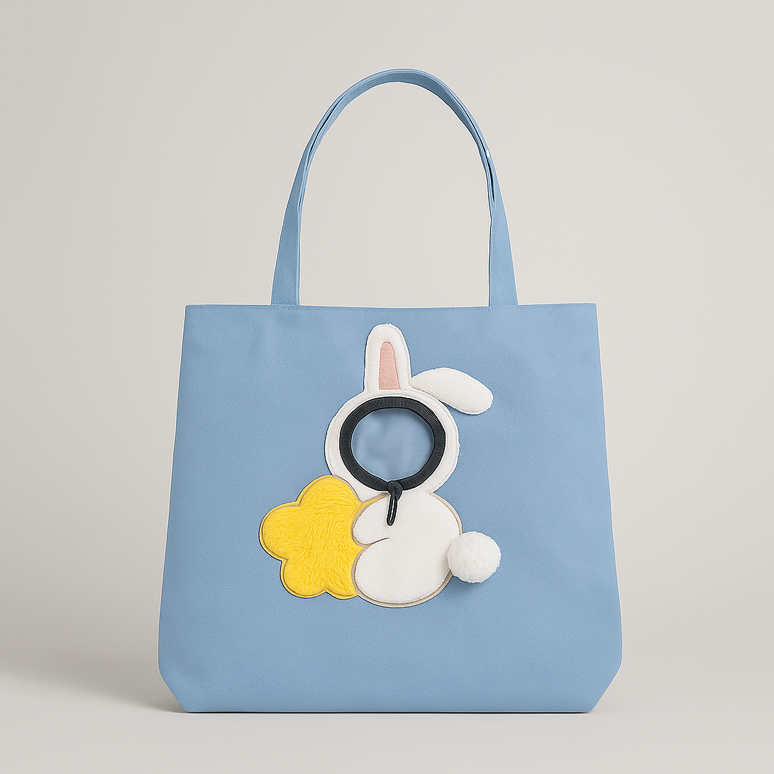 On-the-Go Pet Carrier Bag, Cat Shoulder Backpack with Peek Window for Cats and Small Dogs