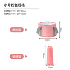 Portable Foot Bath Bucket, Elevated Above The Calf, Five-Layer Insulated Foot Bag, Travel Foldable Foot Basin, Foot Bath Artifact