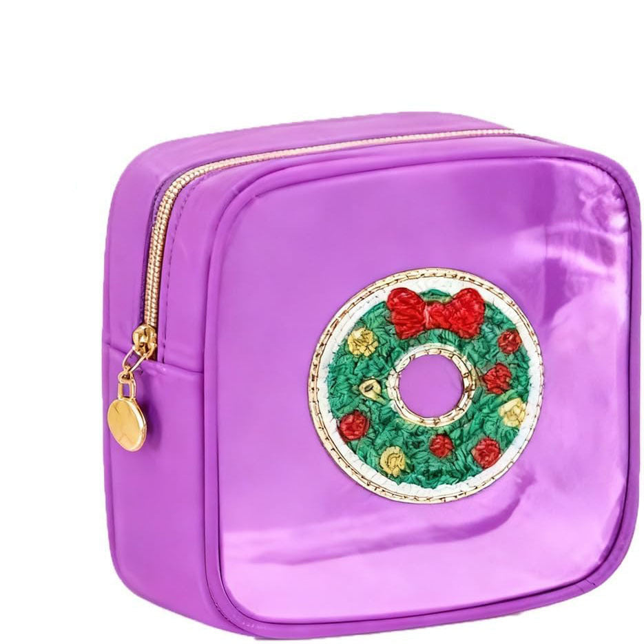 Christmas Mini Zippered Pouch