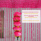 ⏰ Today's Specials ✨ Rose Flower Door Curtain Partition Line