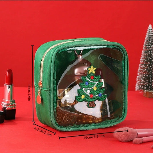 Christmas Mini Zippered Pouch
