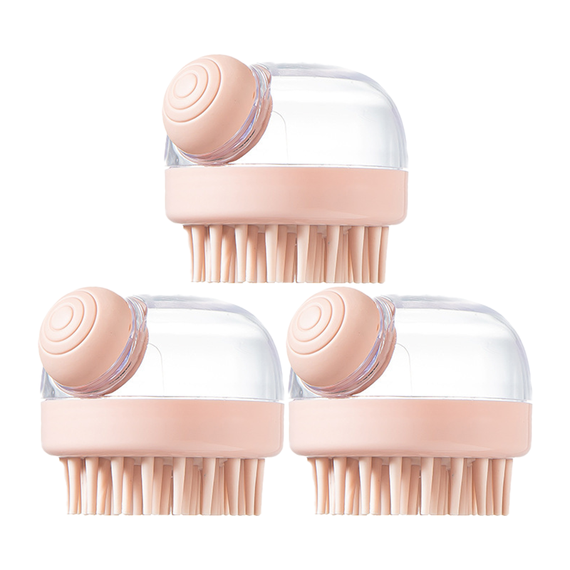 Hair Washing Artifact with Liquid Silicone Massage Brush