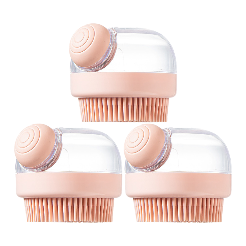 Hair Washing Artifact with Liquid Silicone Massage Brush