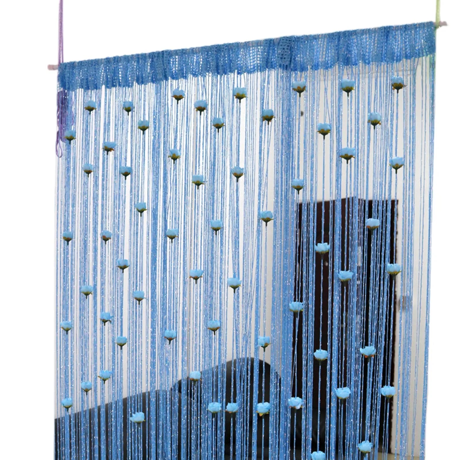 ⏰ Today's Specials ✨ Rose Flower Door Curtain Partition Line