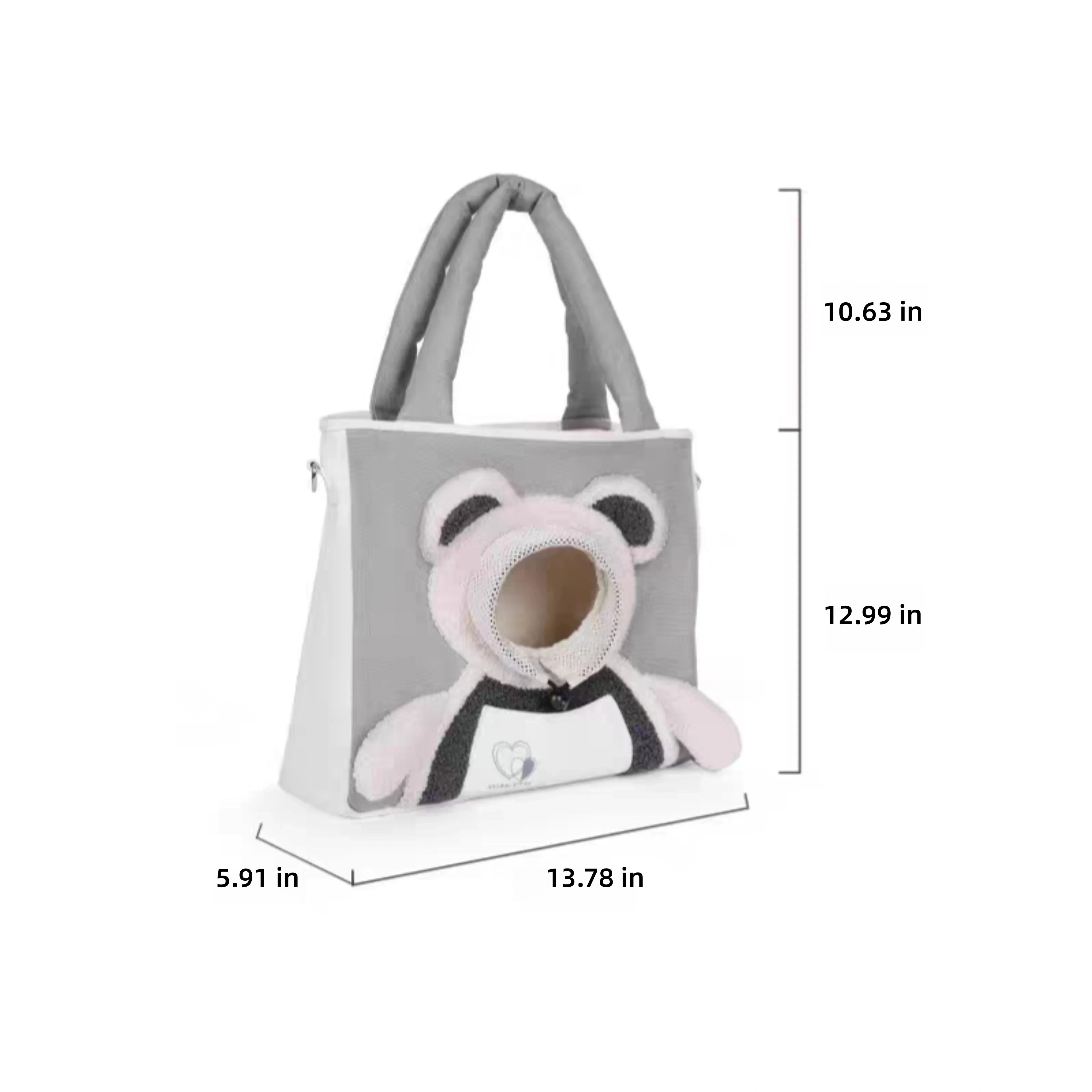 Pet carrier shoulder bag